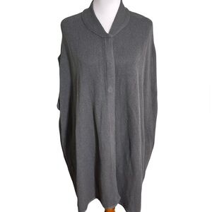 Fab'rik Charcoal Knit Cape